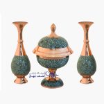 گلدان و گز خوری فیروزه کوبی کد fgs301