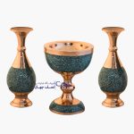 گلدان و سنگاب فیروزه کوبی کدfsg251