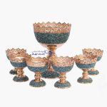 سرویس آجیل خوری فیروزه کوبی کدfas301