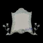 آینه و شمعدان ملیله کد ma138