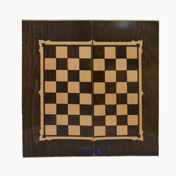 تخته نرد شطرنج چوبی طرح لیلی