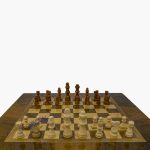 مهره شطرنج چوبی فدراسیونی
