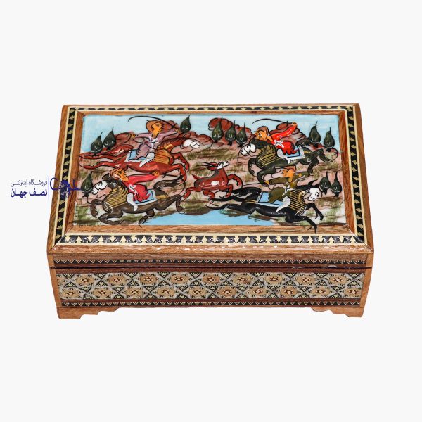 خاتمکاری جعبه جواهر بزرگ کد kh162