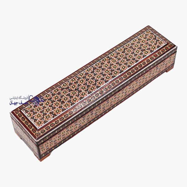 خاتم کاری قلمدان لولایی کد kh304