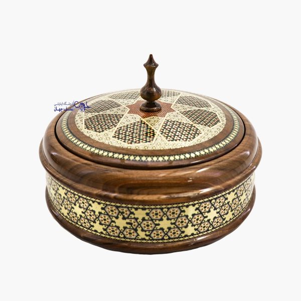 خاتم کاری شکلات خوری کد kg202