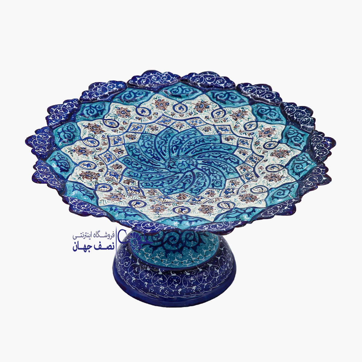 minakari7 مینا کاری شیرینی خوری کدms251 - Image 1