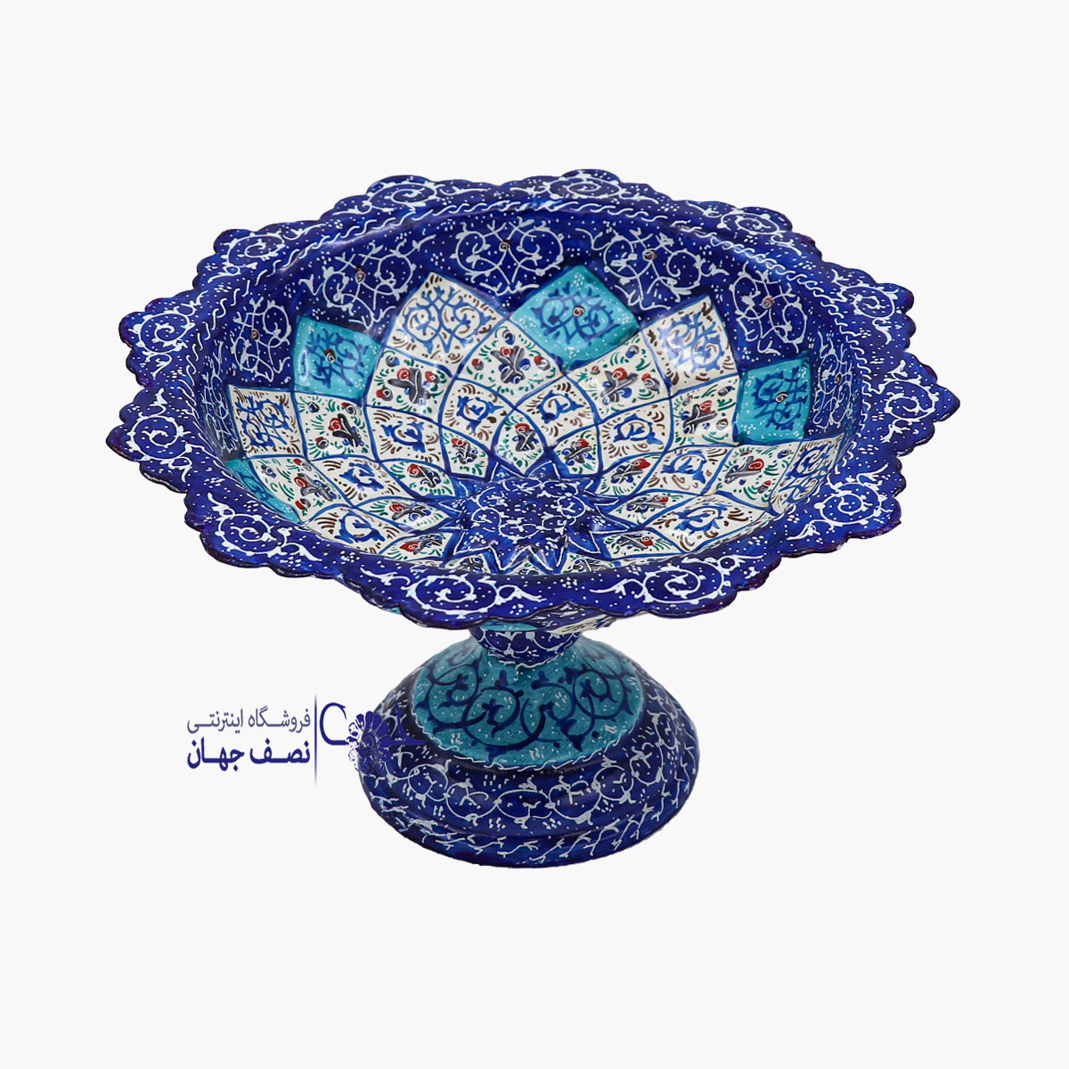 minakari8 مینا کاری شیرینی خوری کد ms21 - Image 1