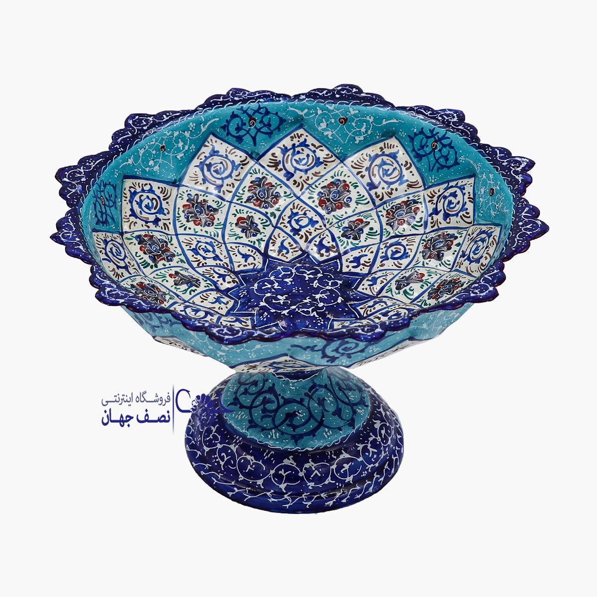 minakari9 مینا کاری شیرینی خوری کدms22 - Image 1